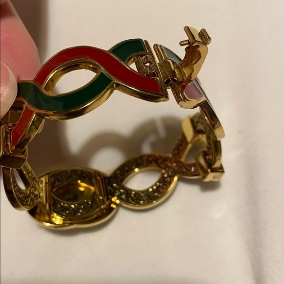 Authentic GUCCI GG Web Bracelet - Picture 14 of 16